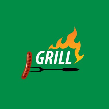 Barbekü partisi logosu