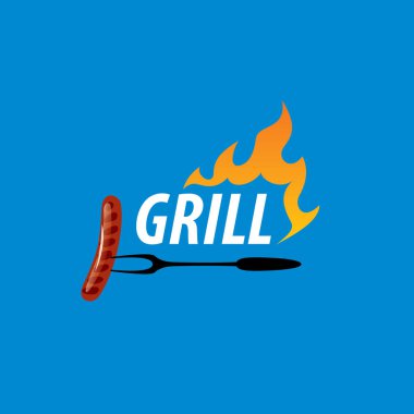 Barbekü partisi logosu