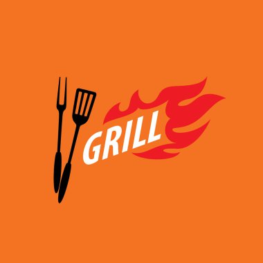 Barbekü partisi logosu