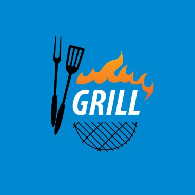 Barbekü partisi logosu