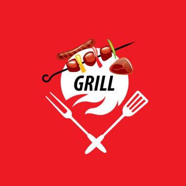 Barbekü partisi logosu