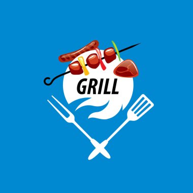 Barbekü partisi logosu