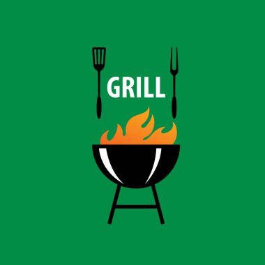 Barbekü partisi logosu