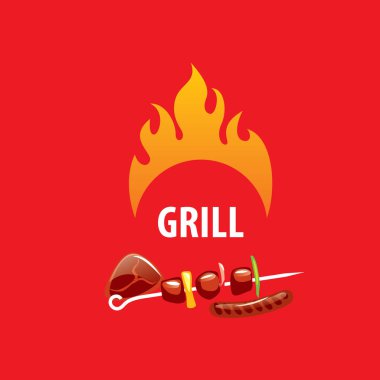 Barbekü partisi logosu