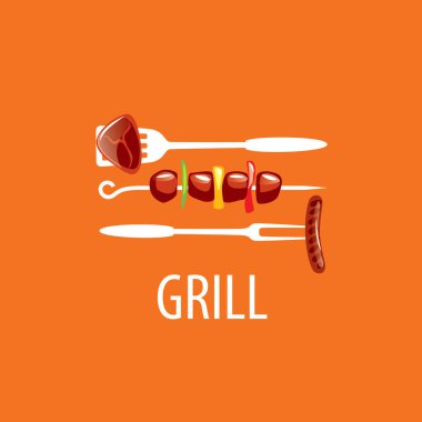 Barbekü partisi logosu