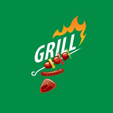 Barbekü partisi logosu