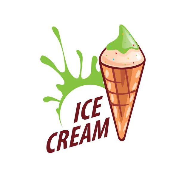 Логотип мороженого — стоковый вектор