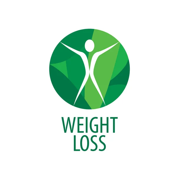 Weight loss logo — Stock Vector