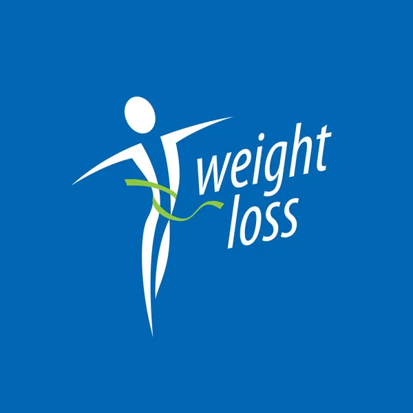 Logo perte de poids — Image vectorielle