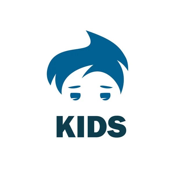 Vector logo kinderen — Stockvector