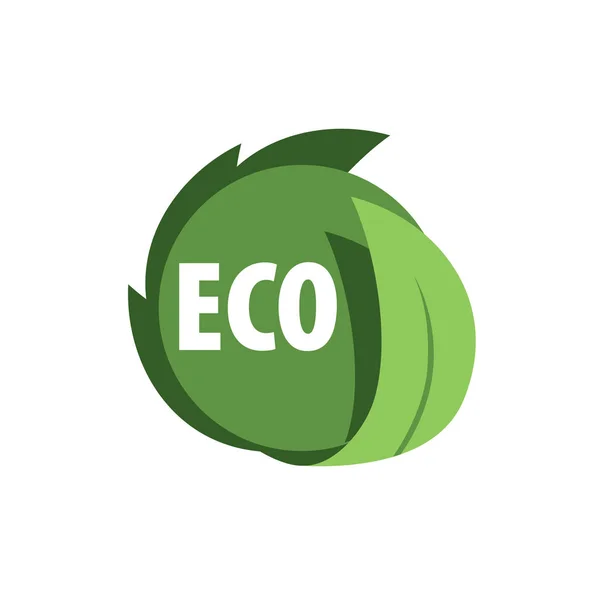 Logo vecteur eco — Image vectorielle