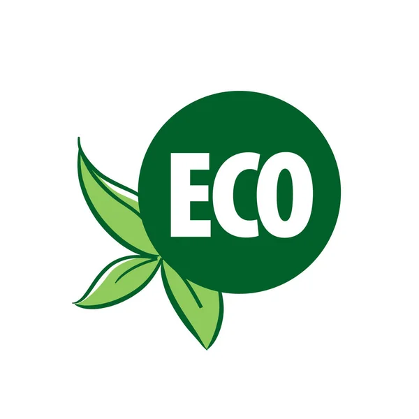 Eco vektorové logo — Stockový vektor