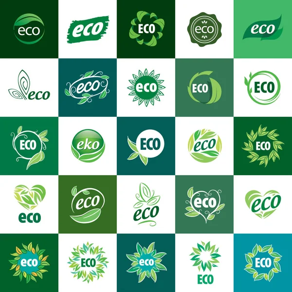 Icono vector eco — Vector de stock