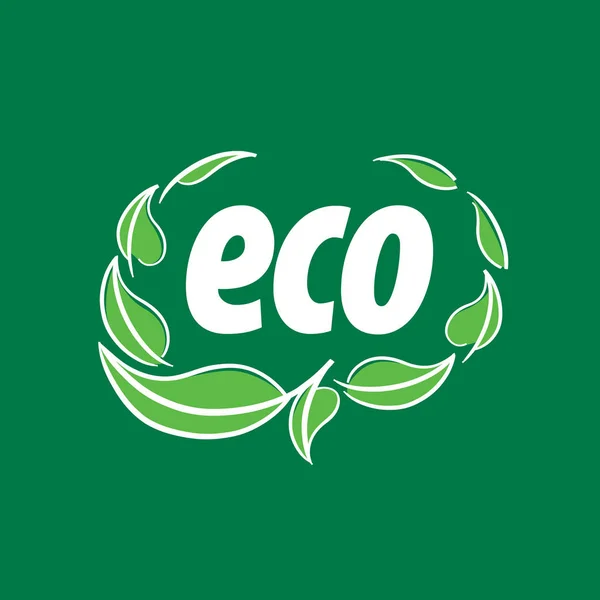 Οικολογικό λογότυπο φορέα — Διανυσματικό Αρχείο
