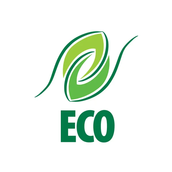 Logo vettore eco — Vettoriale Stock