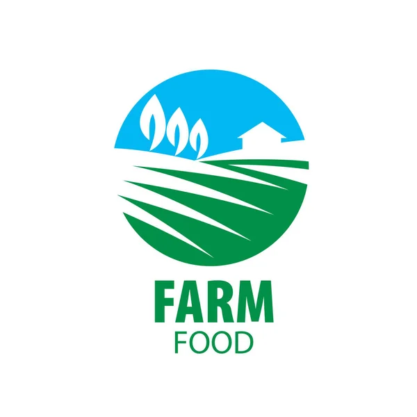 Logo farm food — Stock Vector