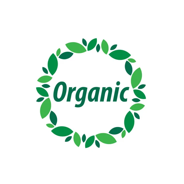 Logotipo do vetor orgânico — Vetor de Stock