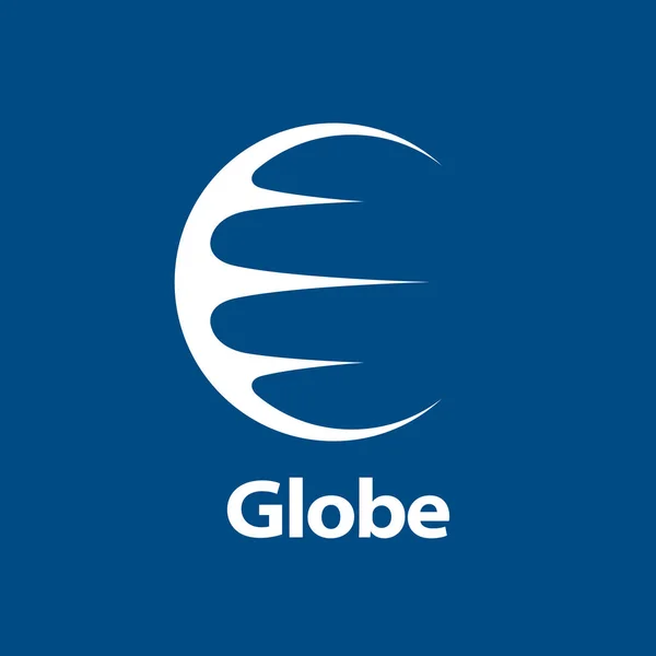 Logo vectoriel globe — Image vectorielle