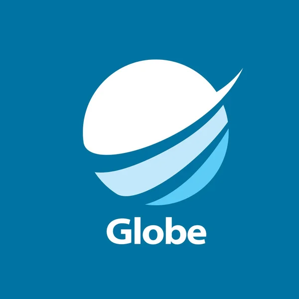 Vektor-Logo Globus — Stockvektor