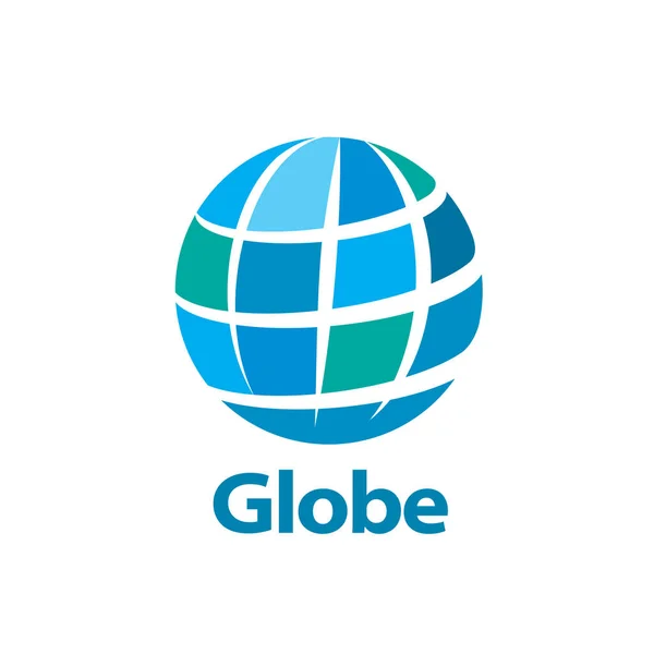 Vector logo globo — Vector de stock