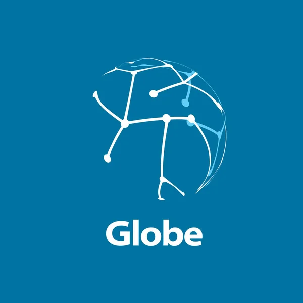 Vektor logotypen globe — Stock vektor