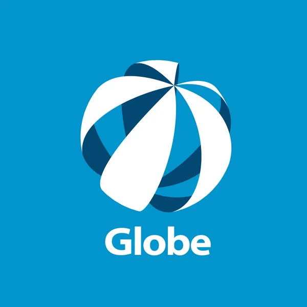 Logo vectoriel globe — Image vectorielle