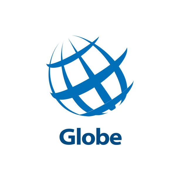 Wektor logo globe — Wektor stockowy
