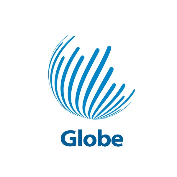 Logo vectoriel globe — Image vectorielle