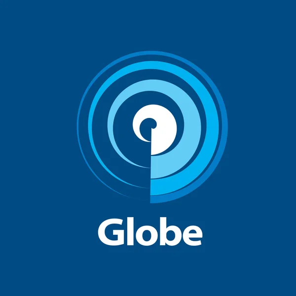 Vektor-Logo Globus — Stockvektor