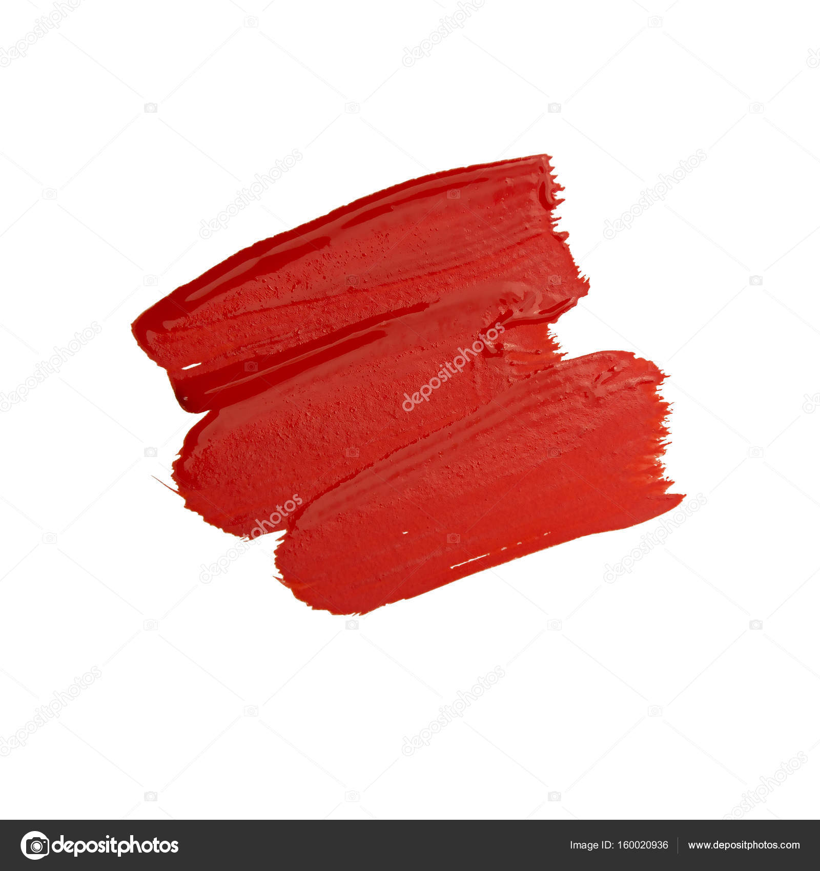 Red brush: application, unique properties Red brush: application, unique properties