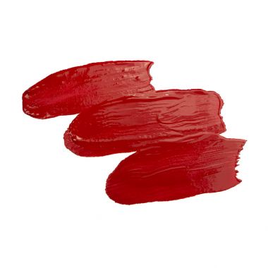 Kırmızı fırça darbesi