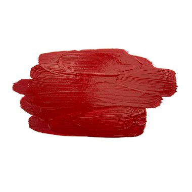 Kırmızı fırça darbesi