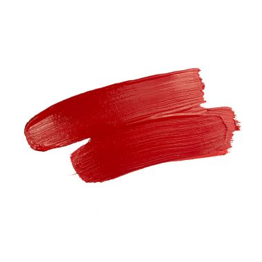 Kırmızı fırça darbesi