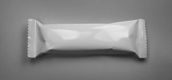 Візерунок біла упаковка для закуски — стокове фото