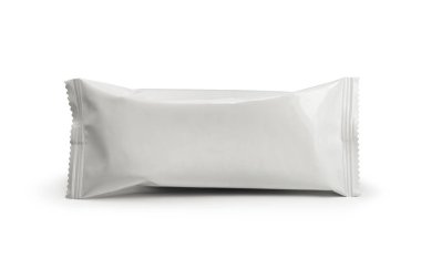 abur cubur için desen beyaz paketleme