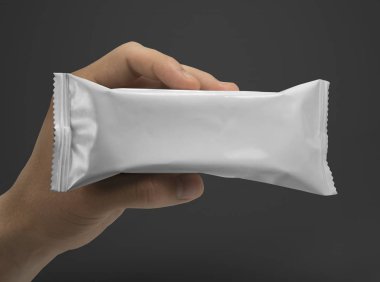 abur cubur için desen beyaz paketleme