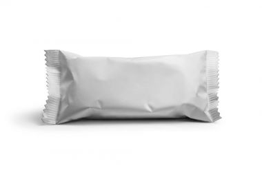 abur cubur için desen beyaz paketleme
