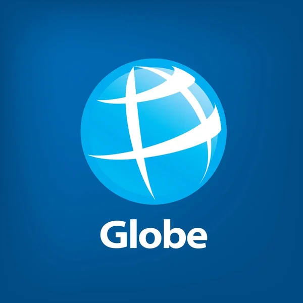 Logo vektor globe - Stok Vektor