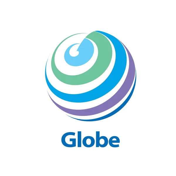 Vetor logotipo globo —  Vetores de Stock