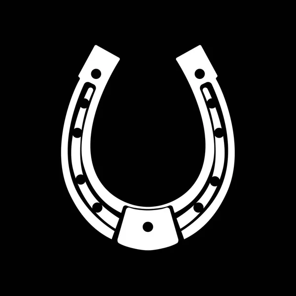 Lucky - hästsko design — Stock vektor