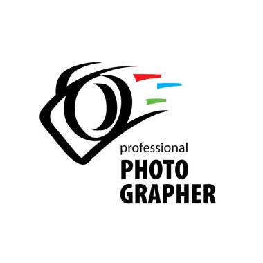 fotoğrafçı için vektör logo