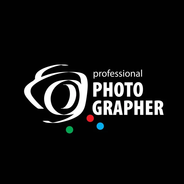 Logo vectoriel pour photographe — Image vectorielle