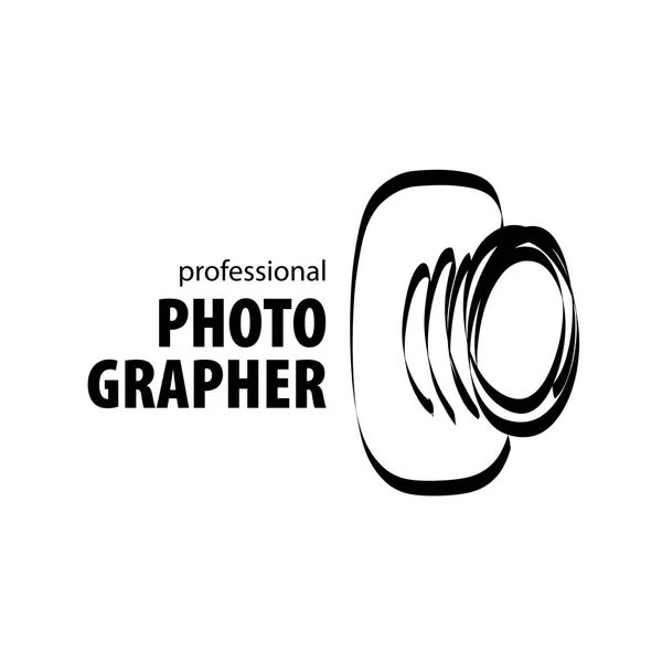 Vektor logotypen för fotograf — Stock vektor