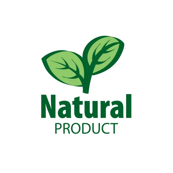 Logotipo do produto natural —  Vetores de Stock