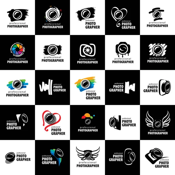 Logotipo do vetor para fotógrafo —  Vetores de Stock