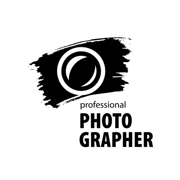 Fotoğrafçı için vektör logo — Stok Vektör