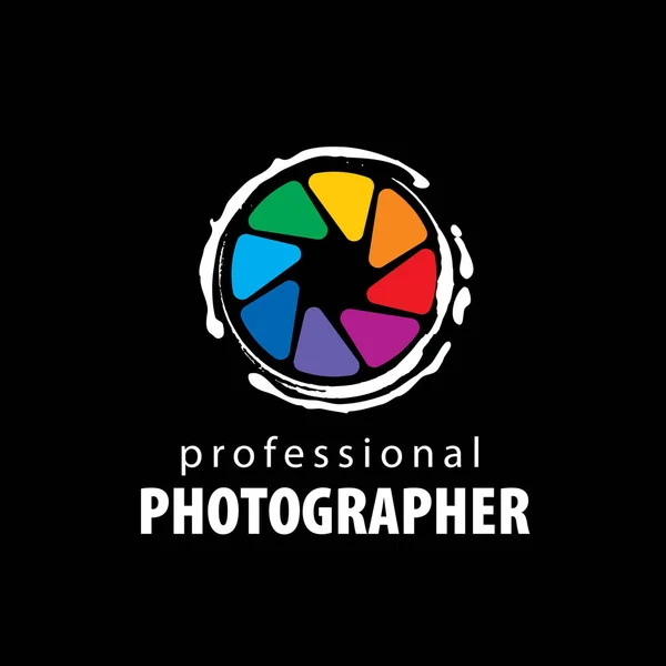 Logo vectorial para fotógrafo — Archivo Imágenes Vectoriales