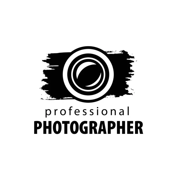 Logo vectorial para fotógrafo — Vector de stock