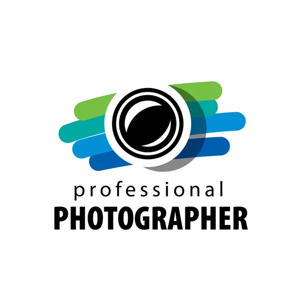 Logotipo do vetor para fotógrafo — Vetor de Stock