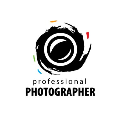 fotoğrafçı için vektör logo